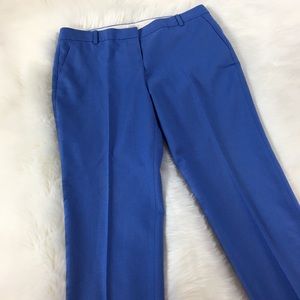 J Crew Cafe Capri blue pants